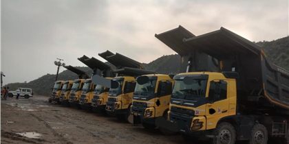 Mining truck maintenance